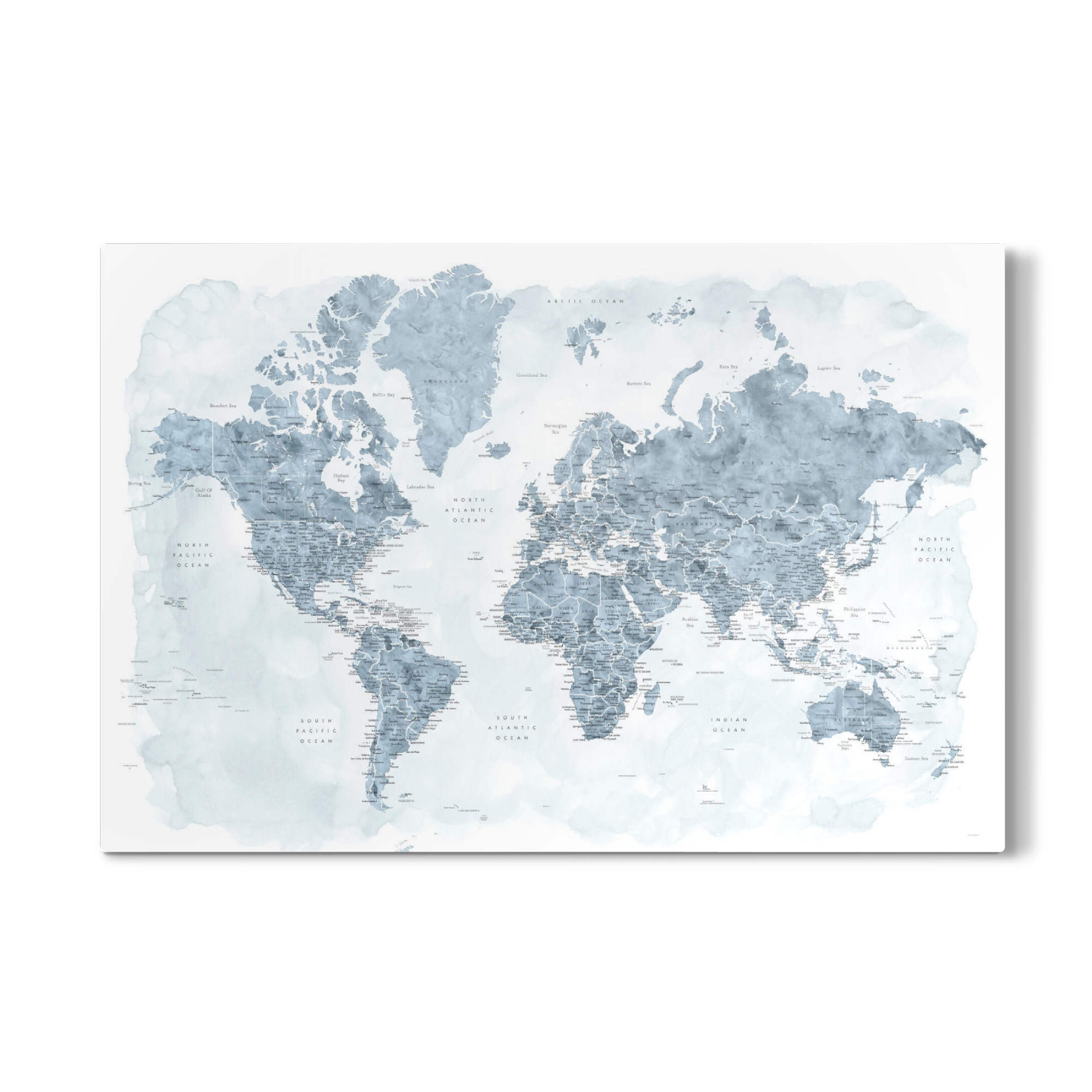 Galerie-Print "Detailed world map, Jacq" 30x20 cm artboxONE