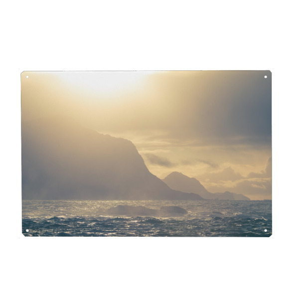 Metall Poster "Arctic Seacoast" artboxONE - Natur