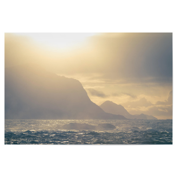 Poster 30x20 cm "Arctic Seacoast" artboxONE - Natur