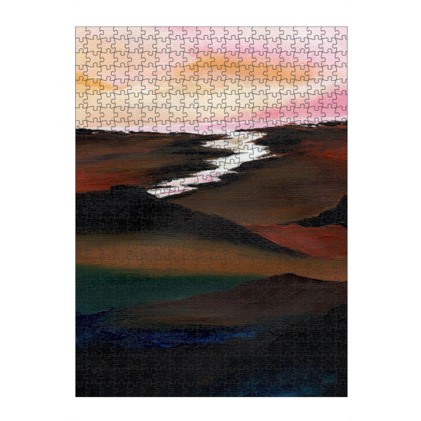 artboxONE Puzzle "Sepia shore" artboxONE - Natur,Abstrakt