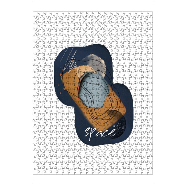 Puzzle Ravensburger "Space zen art" artboxONE - Typografie,Abstrakt,Geometrie