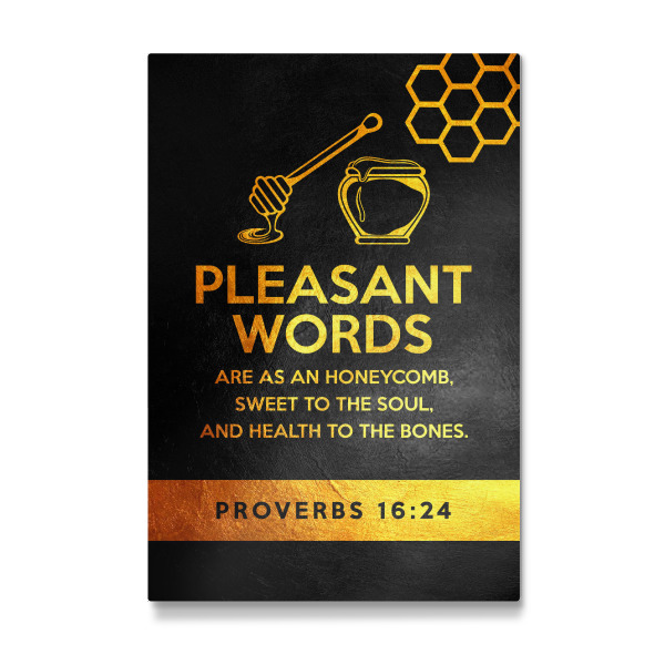 Galerie-Print "Proverbs 16:24 version 2" 30x20 cm artboxONE