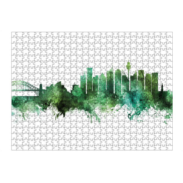 artboxONE Puzzle "Sydney Australia Skyline Green" artboxONE - Städte,Städte / Sydney