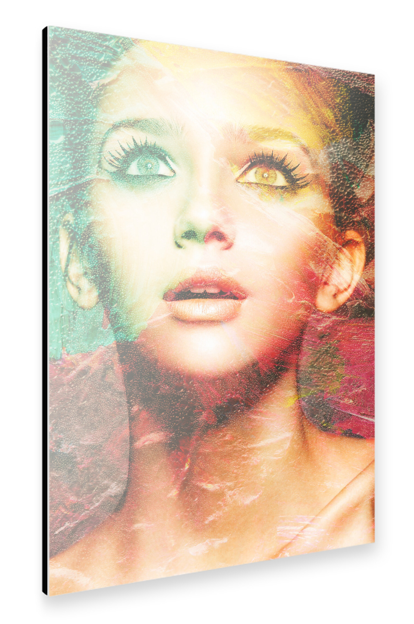 Alu-Dibond "Creative Connection by Tas" 75x50 cm artboxONE