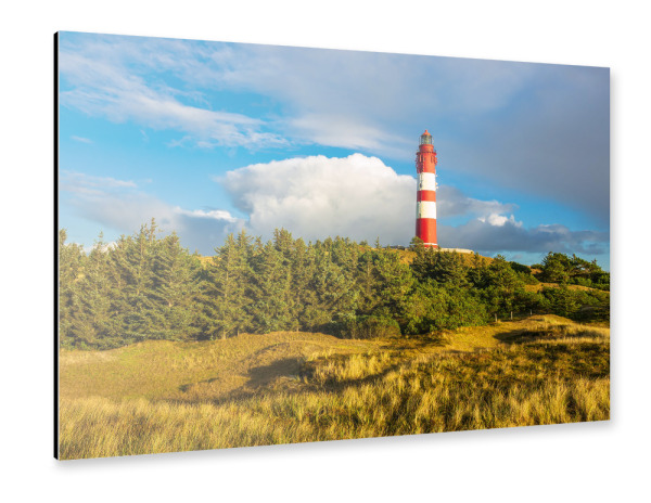 Alu-Dibond "Der Leuchtturm" 30x20 cm artboxONE