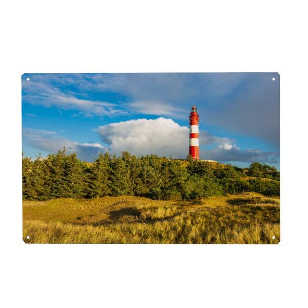 Holzbild "Der Leuchtturm" artboxONE - Natur,Reise,Architektur,Reise / Strand und Meer
