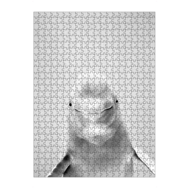 Puzzle Ravensburger "Beluga Whale - Black & White" artboxONE - Für Kinder,Tiere,Reise / Strand und Meer,Unterwasser,Lustig