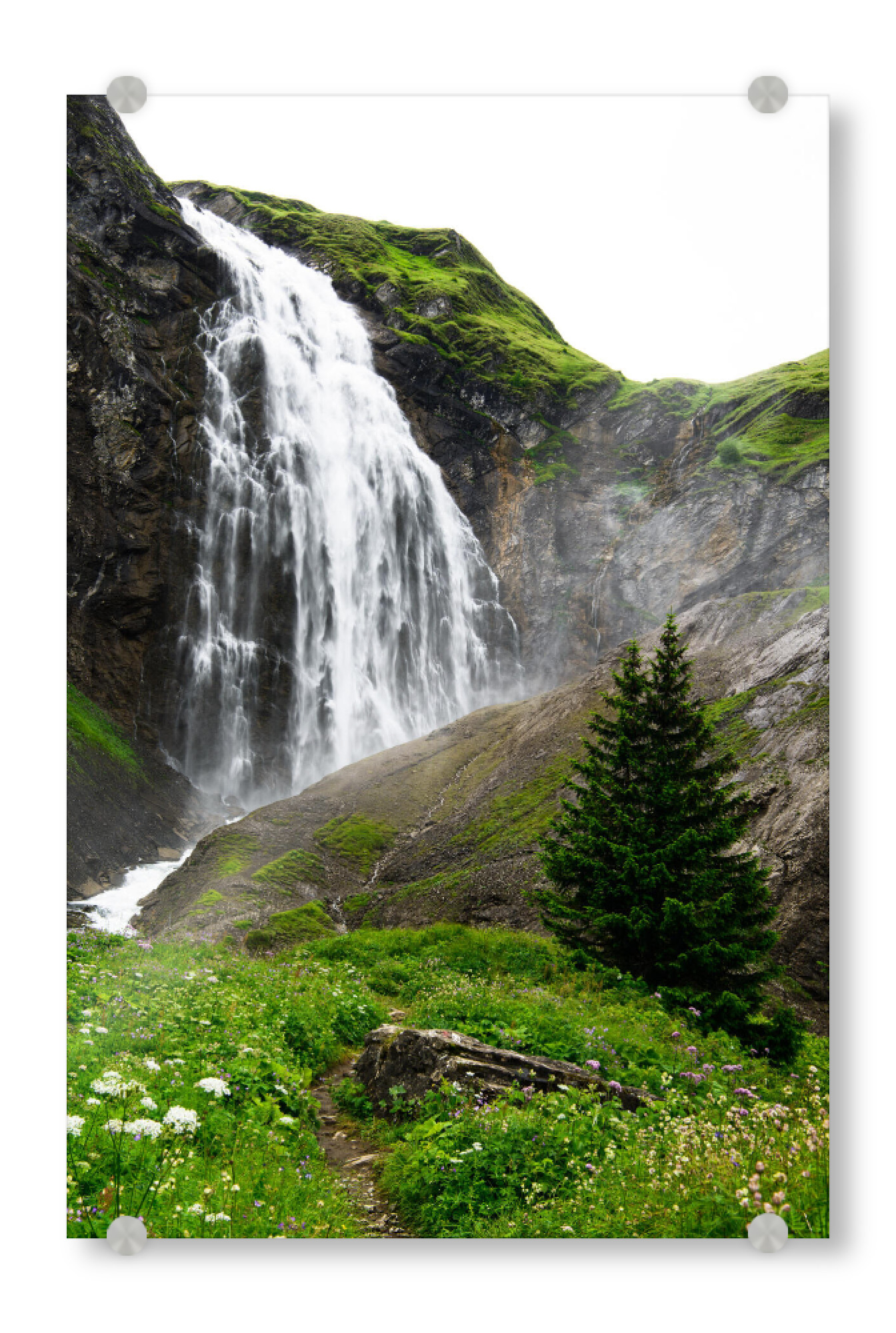 Acrylglasbild "Upper Engstligen" artboxONE - Natur,Reise
