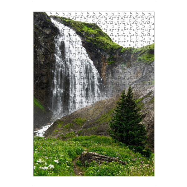 Puzzle Ravensburger "Upper Engstligen" artboxONE - Natur,Reise