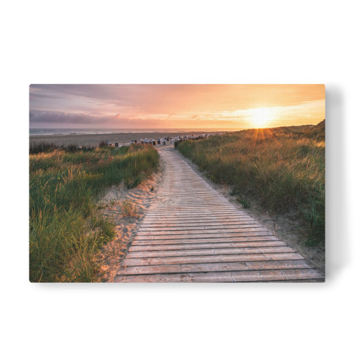 Sonnenaufgang am Nordseestrand