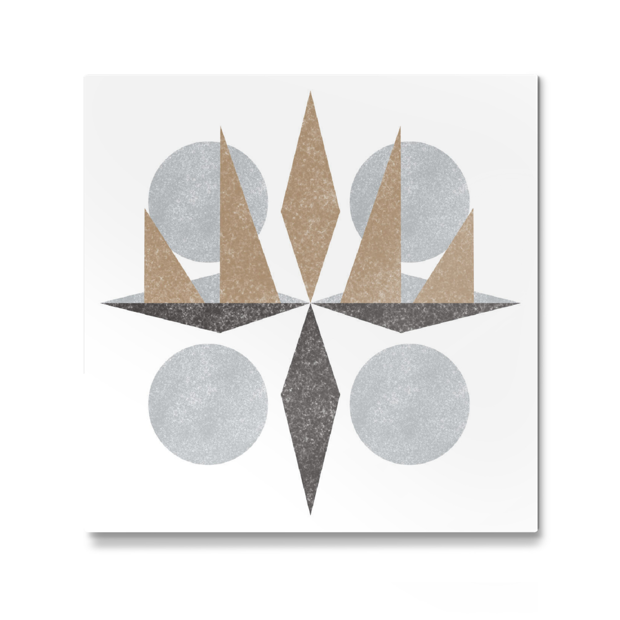 Galerie-Print "Abstract Design Gold and Black" 30x30 cm artboxONE