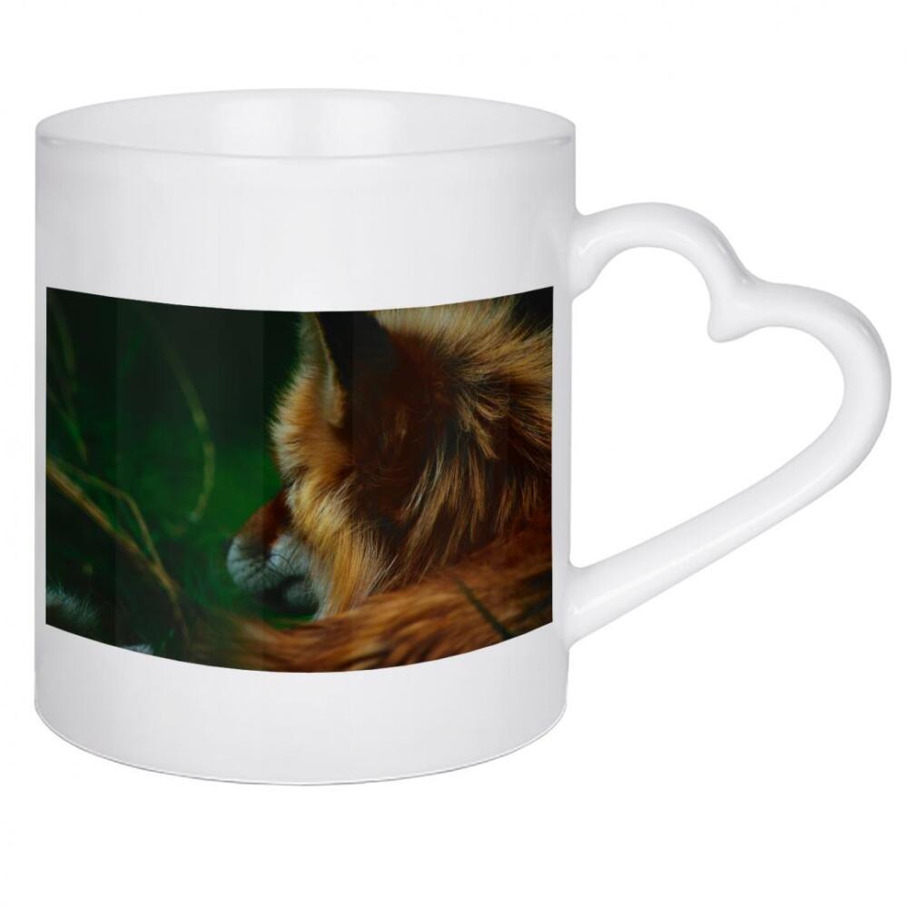 Herztasse "Fuchs im Profil" artboxONE - Natur,Reise,Tiere,Reise / Länder