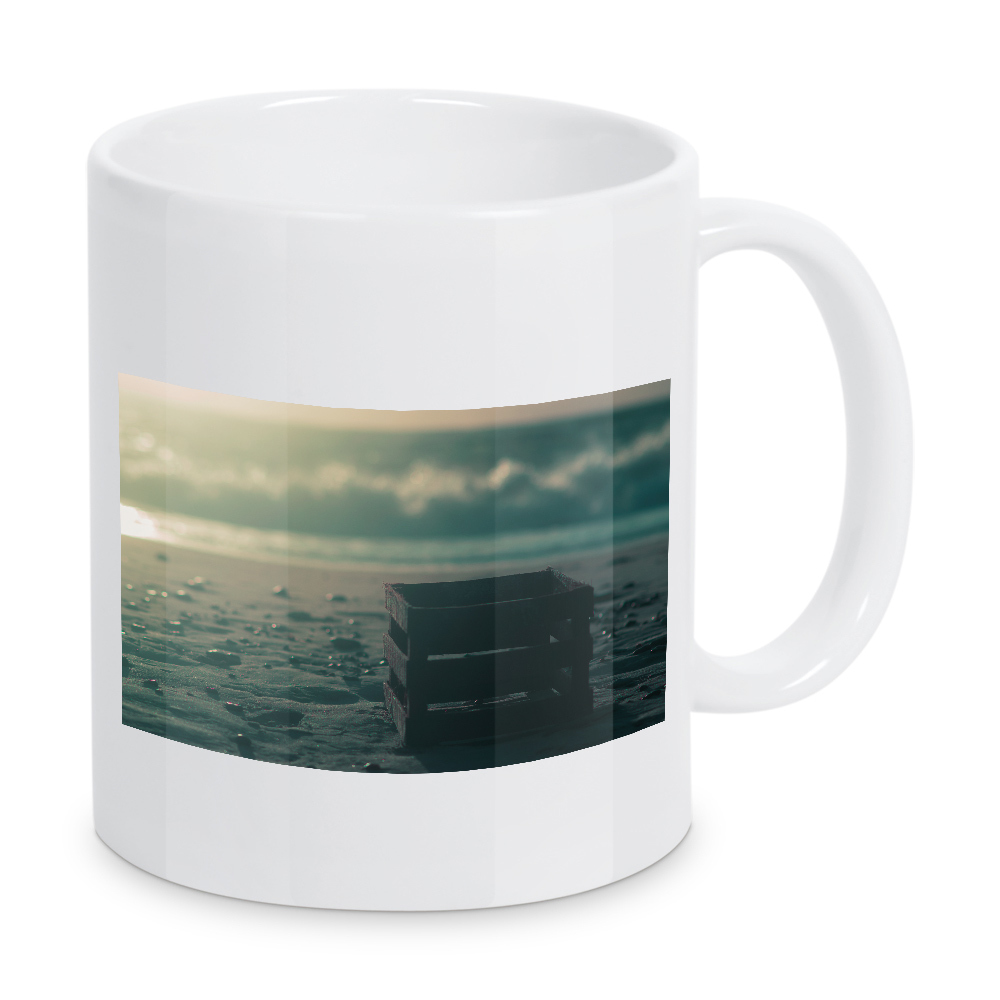 Tasse "Die Kiste" artboxONE - Natur,Reise,Reise / Strand und Meer,Reise / Länder