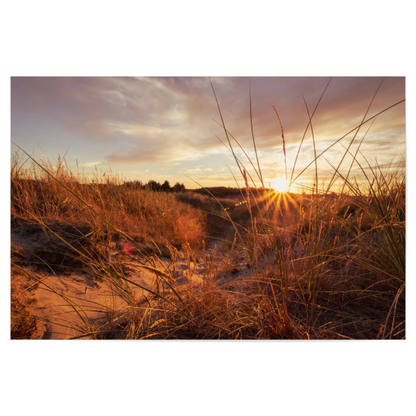 Poster "Scandinavian Sunset" artboxONE - Natur,Reise / Strand und Meer