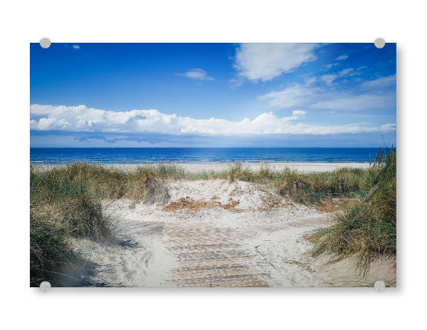 Acrylglasbild "Nordseestrand" artboxONE - Natur,Reise,Reise / Strand und Meer