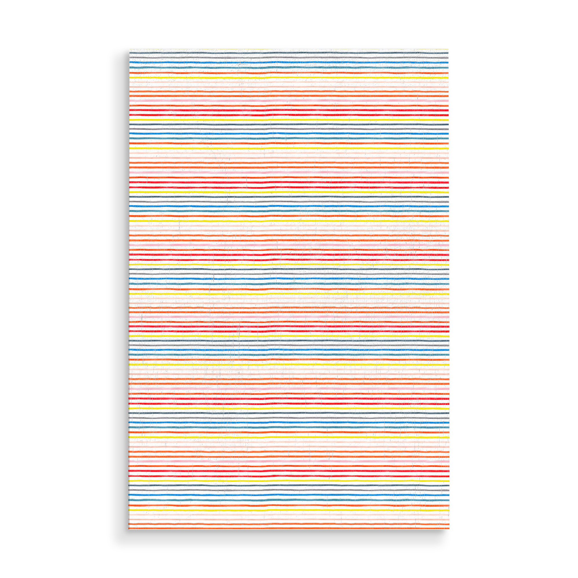 Holzbild "Marker Stripes Colorful" artboxONE - Für Kinder,Abstrakt,Geometrie,Lustig