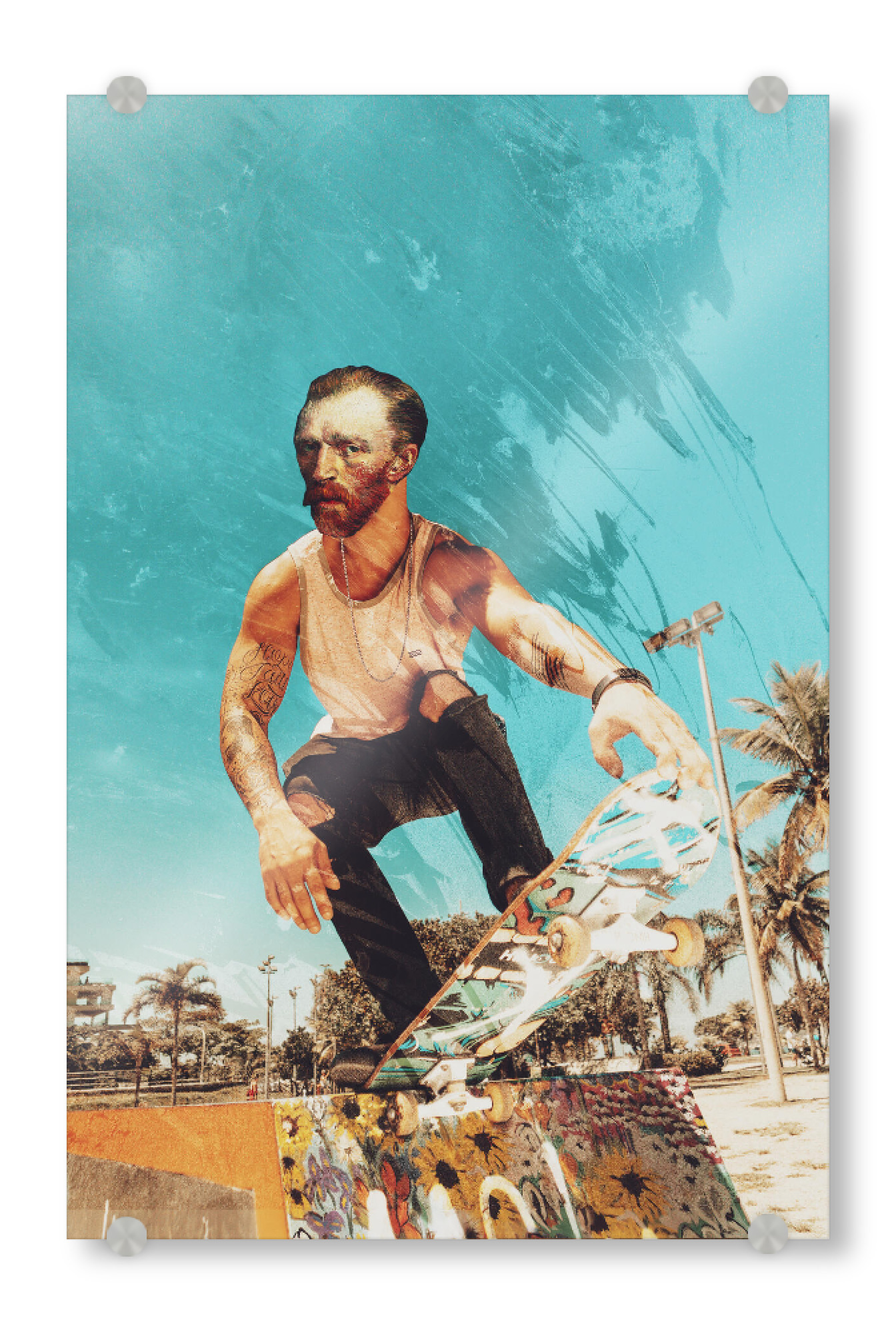 Acrylglasbild "Skilled Vincent" artboxONE - Menschen,Sport,Sport / Motivation