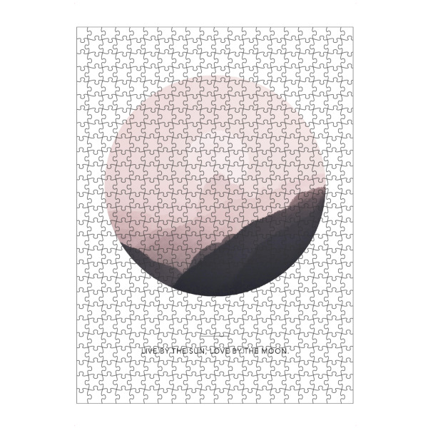 Puzzle Ravensburger "Mond – Love by the moon" artboxONE - Typografie,Natur,Reise,Geometrie