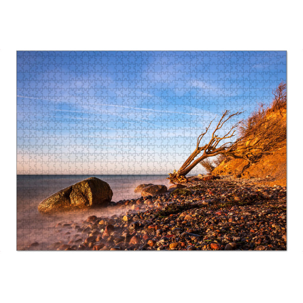 Puzzle Ravensburger "Ostseeküste bei Wustrow" artboxONE - Natur,Reise,Reise / Strand und Meer