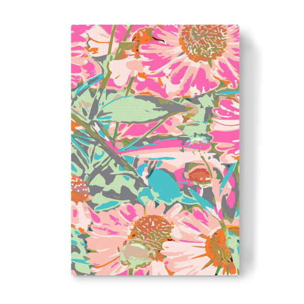 Leinwandbild "Pink Sunflowers" artboxONE - Natur,Floral