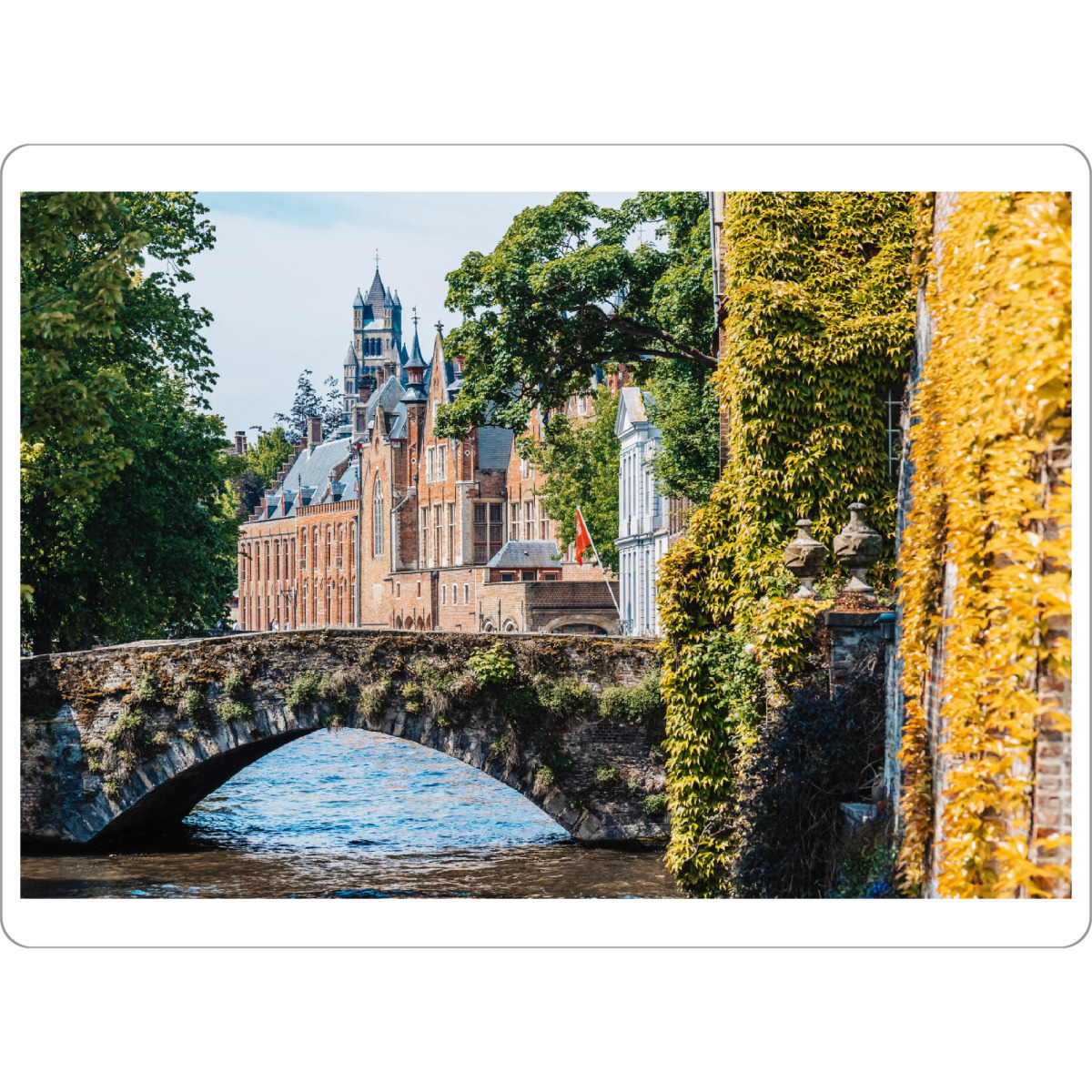 Tischset "Brügge, Belgien" artboxONE - Städte,Reise,Architektur