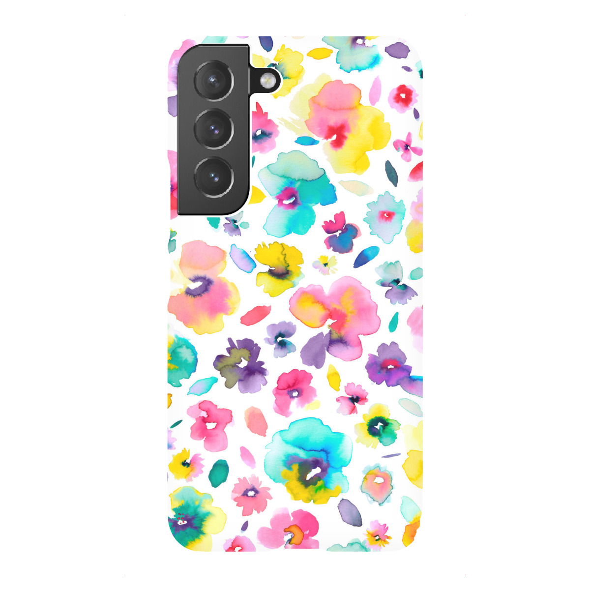 Samsung Galaxy "Tropical Colorful Flowers" Premium-Case Handyhülle artboxONE