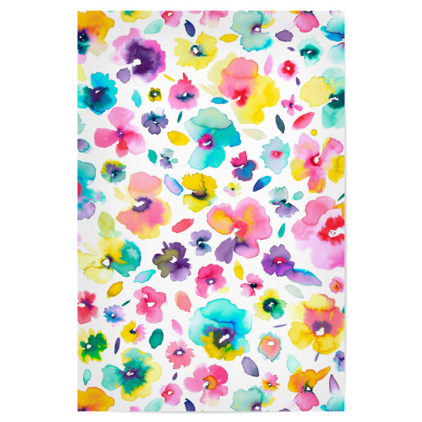 Poster "Tropical Colorful Flowers" artboxONE - Floral,Fashion,Für Mama,Festivals
