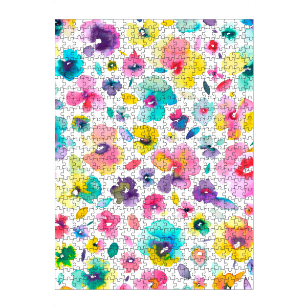 artboxONE Puzzle "Tropical Colorful Flowers" artboxONE - Floral,Fashion,Für Mama,Festivals