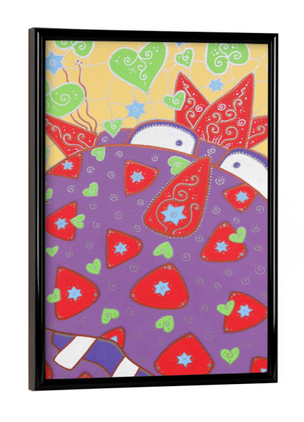 Poster mit schwarzem Rahmen "Dino UMSI" artboxONE - Für Kinder,Streetart - Kinderzimmer,Kinder,Dinosaurier,Dino,Lustig,Funny,Nurserys,Children