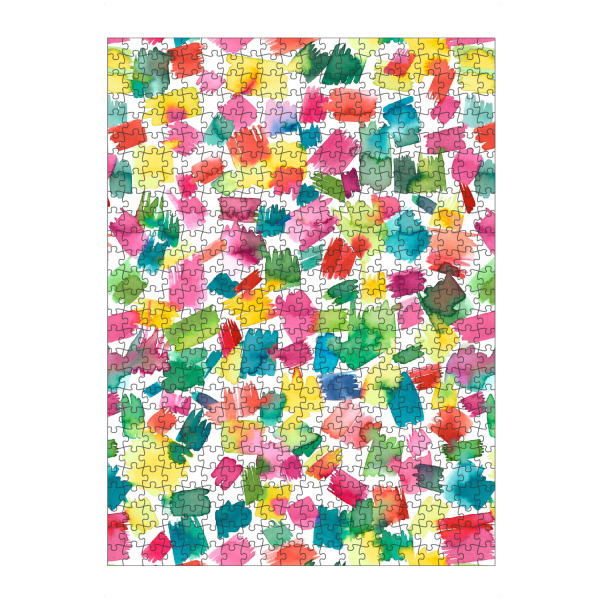 artboxONE Puzzle "Abstract Spring Colorful Strokes" artboxONE - Für Kinder,Geometrie,Lustig - Aquarell,Abstrakt,Moderne,Bunt,Colorful,Abstract