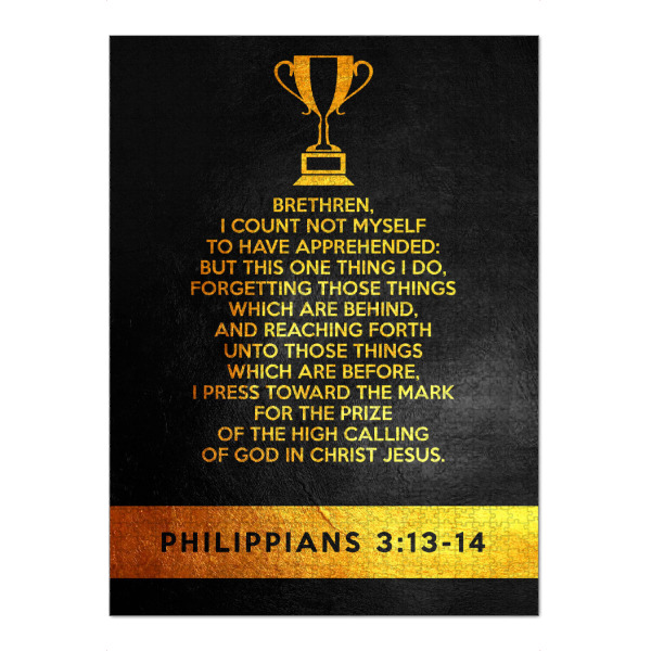 Puzzle Ravensburger "Philippinas 3:13-14" artboxONE - Typografie