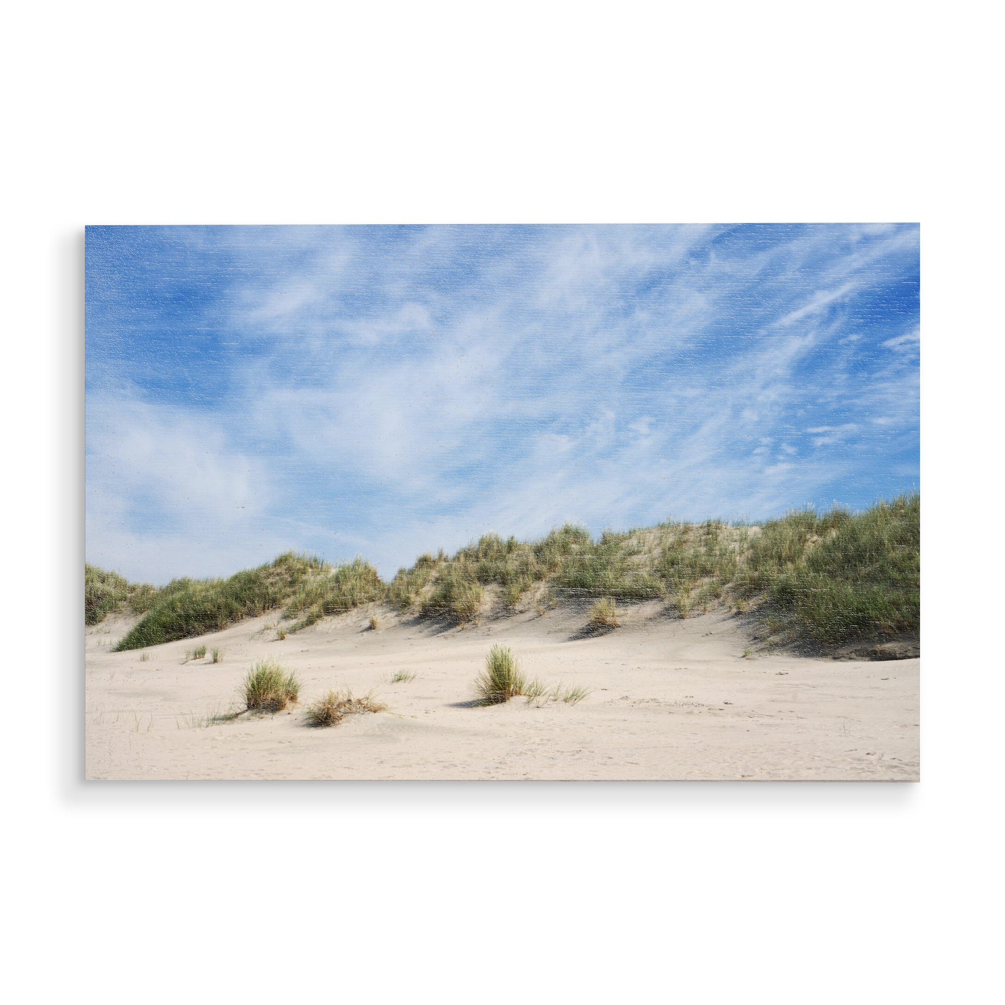 Holzbild "Baltrums Dünen" artboxONE - Natur,Reise,Reise / Strand und Meer