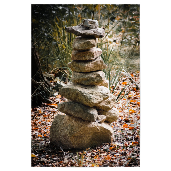 Poster 30x20 cm "Im Gleichgewicht" artboxONE - Natur