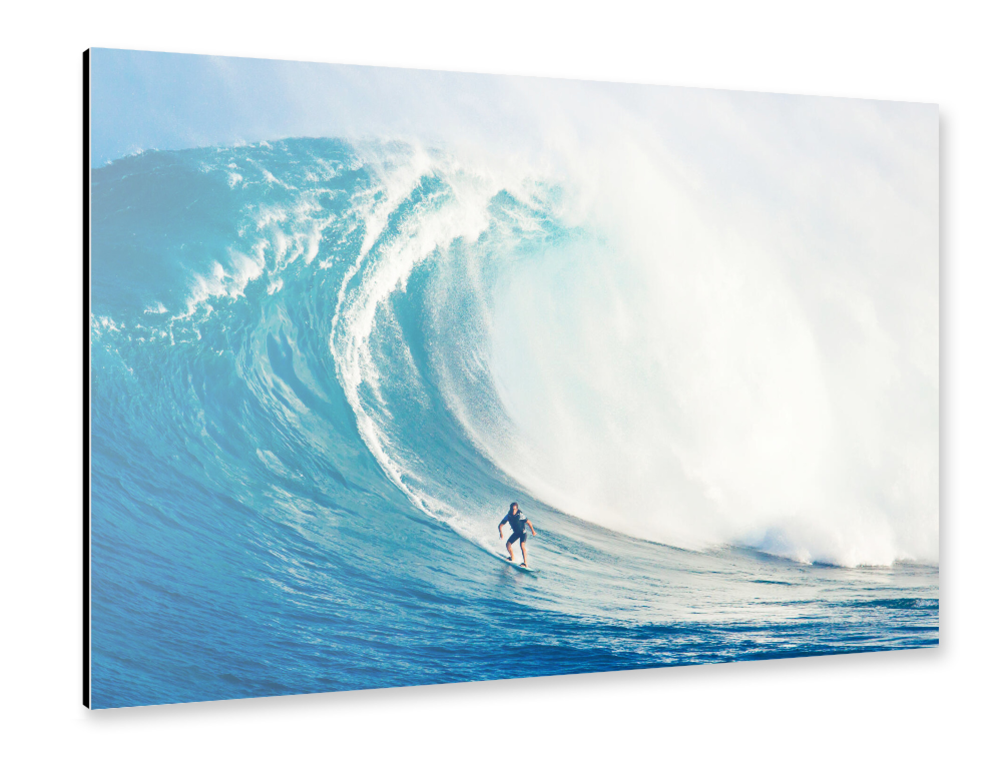 Alu-Dibond "Wild Surf" 75x50 cm artboxONE