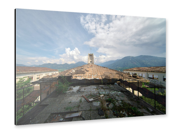 Alu-Dibond "The View Over" 30x20 cm artboxONE