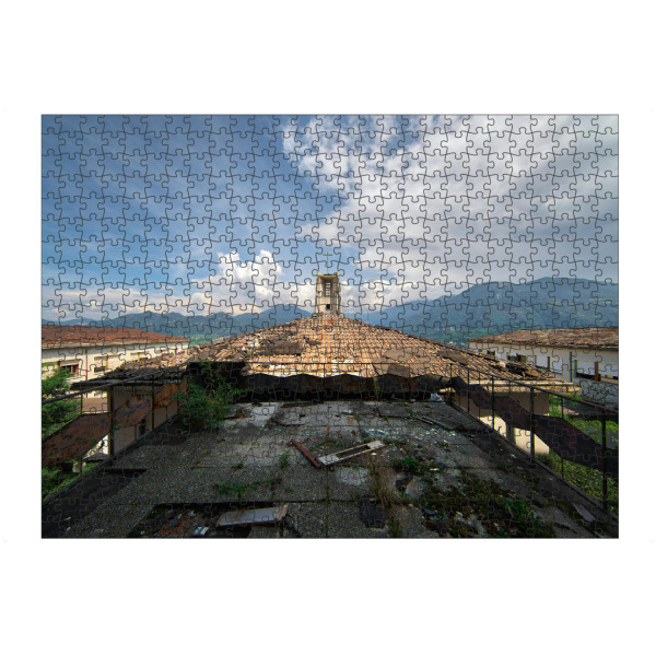 Puzzle Ravensburger "The View Over" artboxONE - Architektur