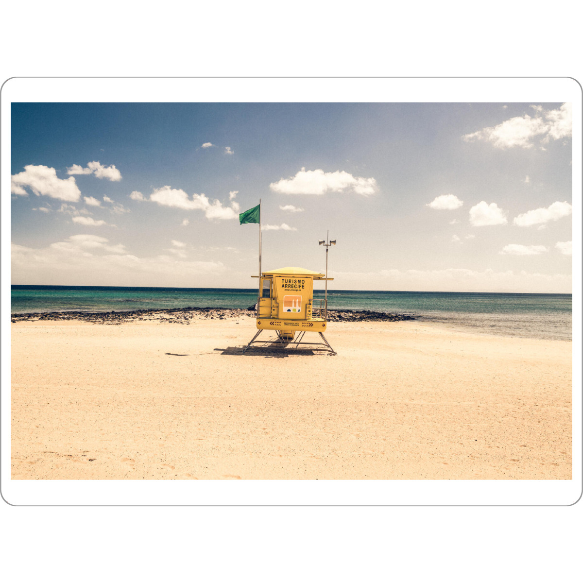Tischset "Baywatch Europe" artboxONE - Architektur,Reise / Strand und Meer,Städte / Weitere