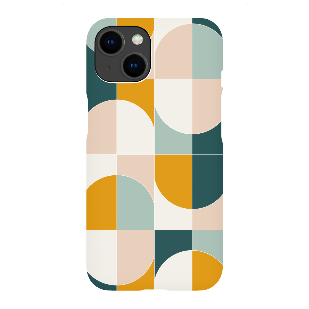 "Bold Geo Tiles First"für iPhone - Premium-Case Handyhülle artboxONE