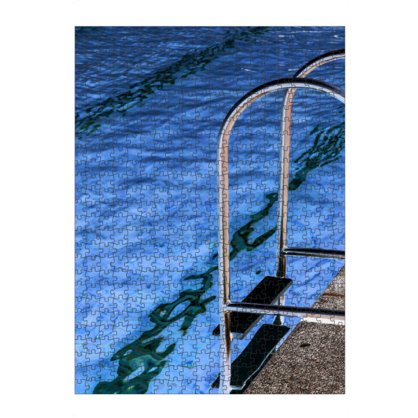 Puzzle Ravensburger "Aqua House" artboxONE - Abstrakt