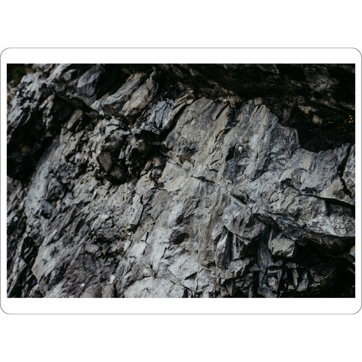 Tischset "Steinkalt" artboxONE - Natur - Felsen,Stein,Natur,Struktur,Nature,Stones - Bild felsen