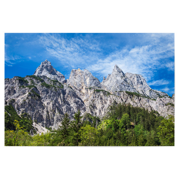 Poster 30x20 cm "Blick auf die Mühlsturzhörner" artboxONE - Natur,Reise