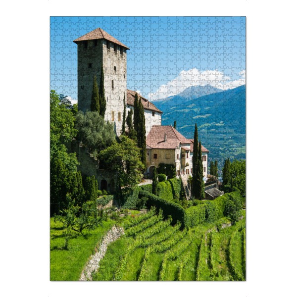 Puzzle Ravensburger "Lebenberg castle in Tyrol" artboxONE - Natur,Reise