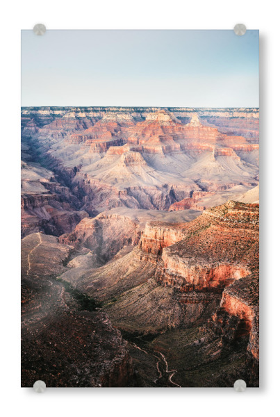Acrylglasbild "Grand Canyon sunset panorama" artboxONE - Natur,Reise