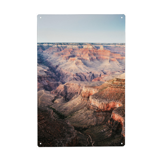 Holzbild "Grand Canyon sunset panorama" artboxONE - Natur,Reise