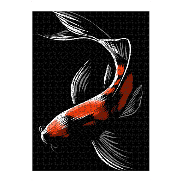 artboxONE Puzzle "Japanese carp" artboxONE - Tiere,Unterwasser - Japan,Japanese,Carp,Carpa,Ocean,Fish,Fisch,Wasser,Water - Bild japan