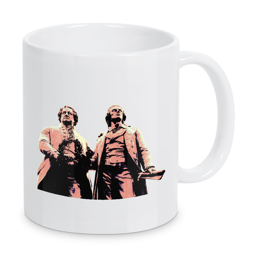 Tasse "Pop-Art Goethe & Schiller Memorial" artboxONE - Städte,Reise,Reise / Länder