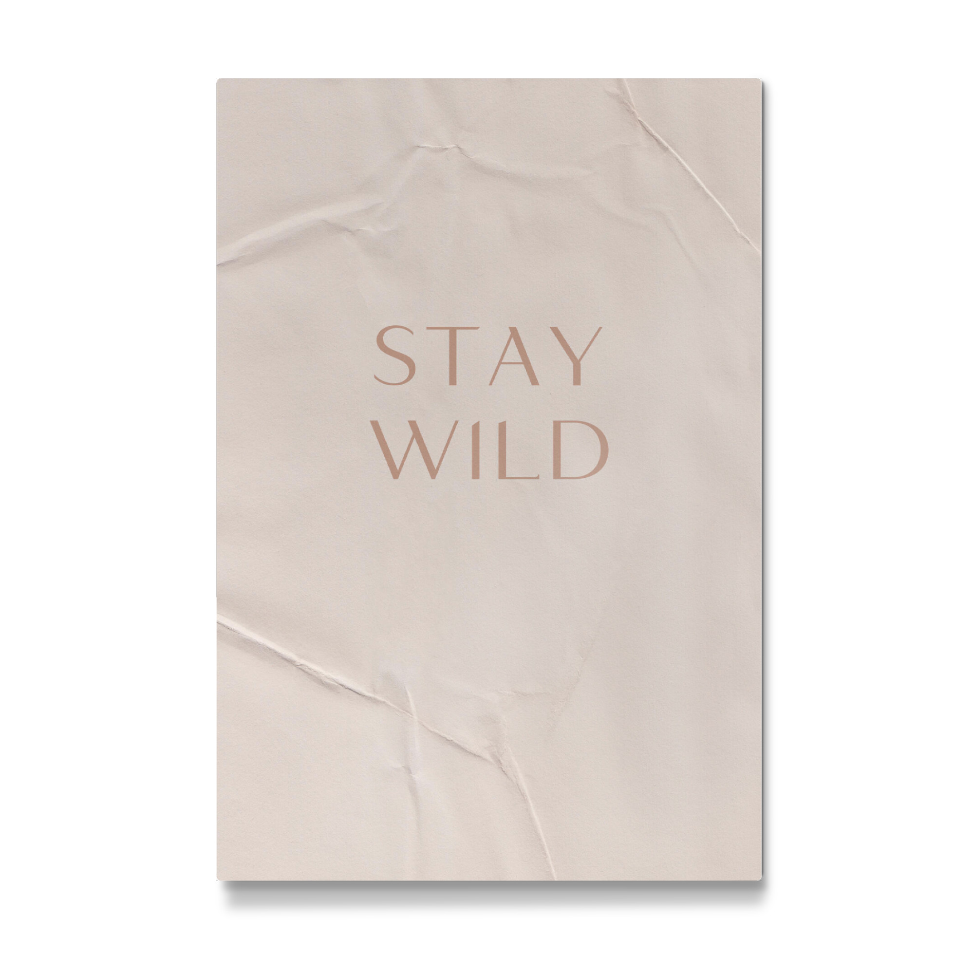 Galerie-Print "Stay Wild Quote" 75x50 cm artboxONE