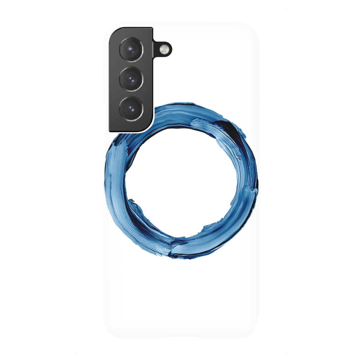 Samsung Galaxy "O in Blue" Premium-Case Handyhülle artboxONE