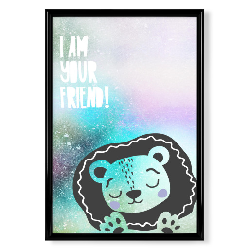 I am your friend! Löwe