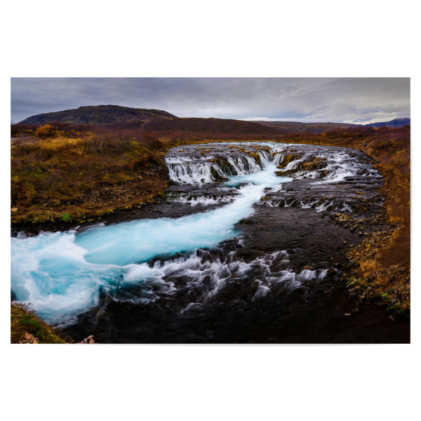 Poster "Bruarfoss waterfall" artboxONE - Natur,Reise